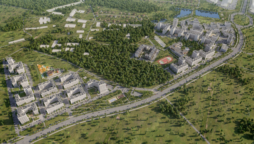 КСМ получил разрешение на строительство первого дома в Сити Парке в рамках договора о комплексном развитии территории. 