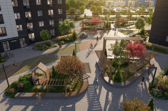 Двор без машин 