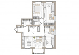 4-комнатная, 109.8 м²